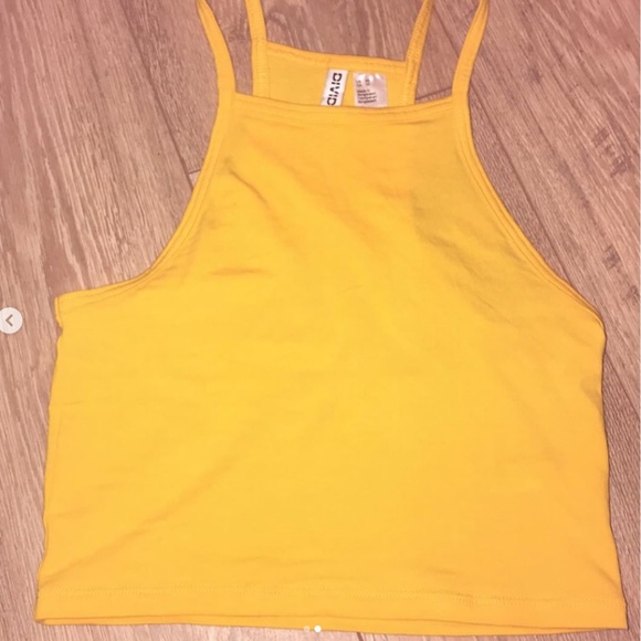 yellow tank top - Picture 2 of 2